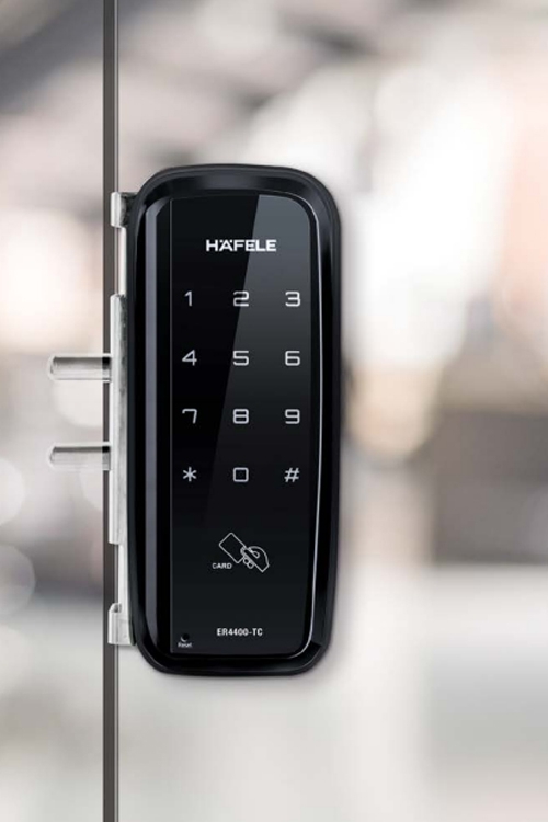 Khóa điện tử Hafele ER4400 TCR cho cửa kính 912.05.701
