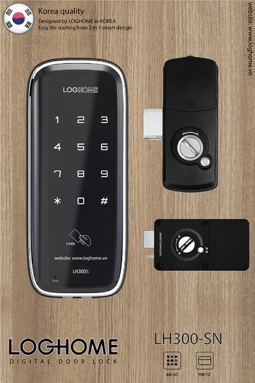 Khóa điện tử LOGHOME LH300-SN