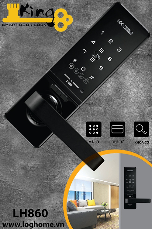 Khóa điện tử LOGHOME LH860-SKN