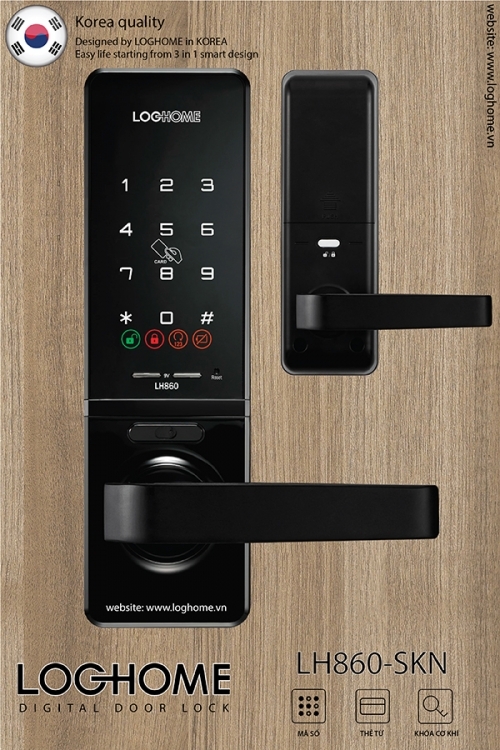Khóa điện tử LOGHOME LH860-SKN