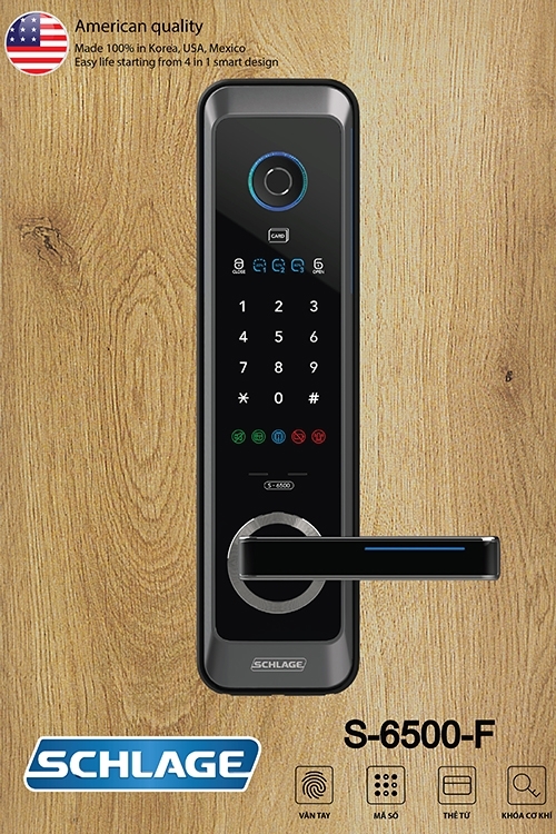 Khóa điện tử SCHLAGE S-6500F