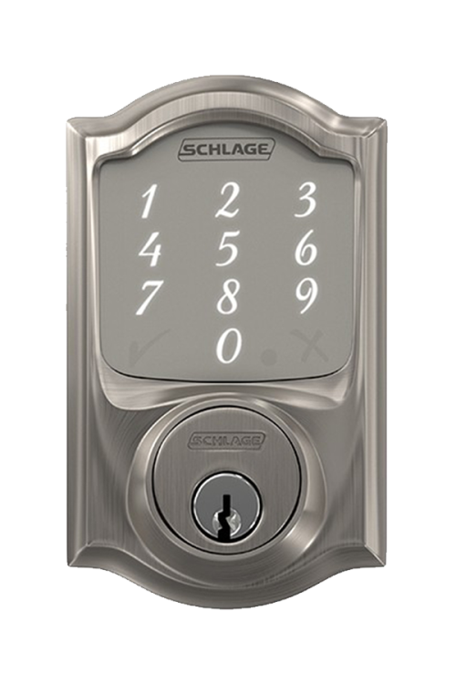 Khóa điện tử Schlage Sense™ Smart Deadbolt with Camelot trim