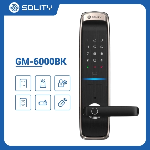 Khoá điện tử Solity GM-6000BK