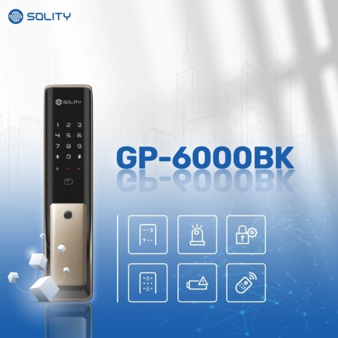 Khoá điện tử Solity GP-6000BK