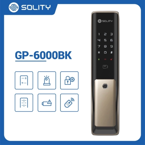 Khoá điện tử Solity GP-6000BK