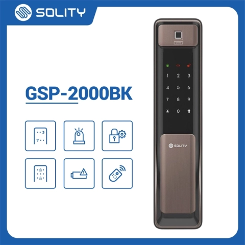 Khoá điện tử Solity GSP-2000BK