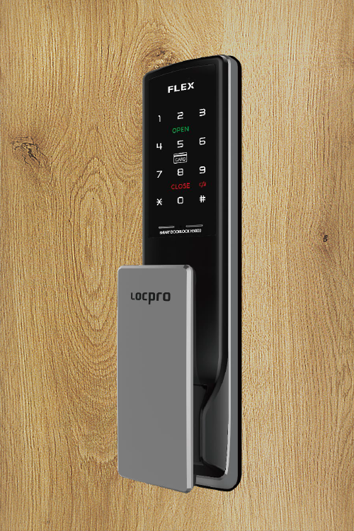Khóa thẻ từ LOCPRO H5000S METAL SILVER