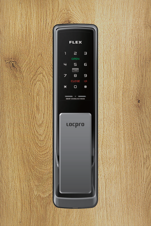 Khóa thẻ từ LOCPRO H5000S METAL SILVER