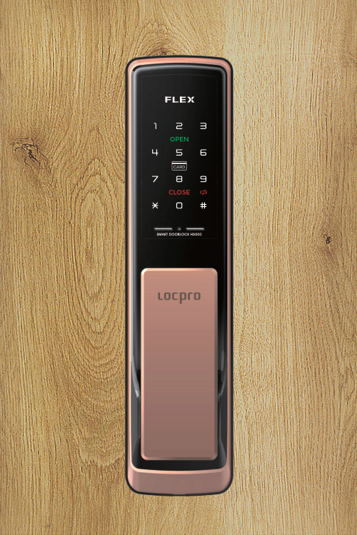 Khóa thẻ từ LOCPRO H5000S ROSE GOLD
