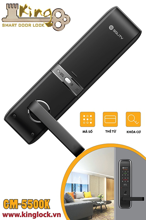 Khóa thẻ từ SOLITY GM-5500K
