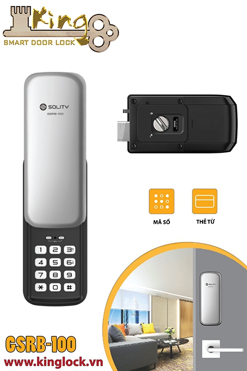 Khóa thẻ từ SOLITY GSRB-100