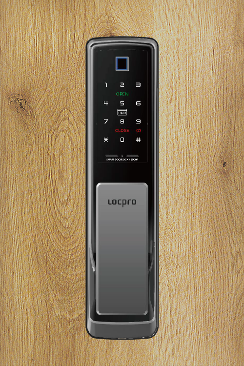 Khóa vân tay LOCPRO H5000F METAL SILVER