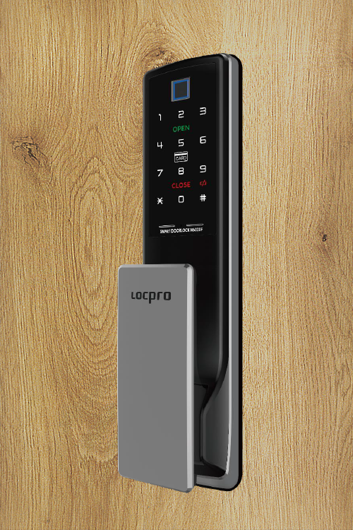 Khóa vân tay LOCPRO H5000F METAL SILVER