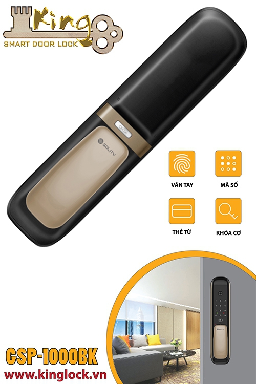 Khóa vân tay SOLITY GSP-1000BK