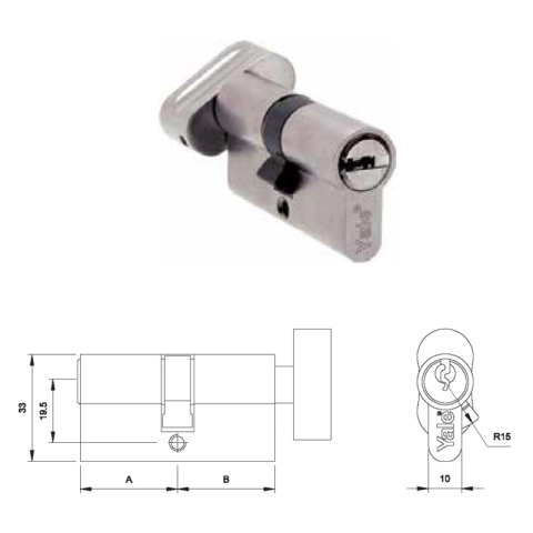 Ruột Khóa Cửa Yale