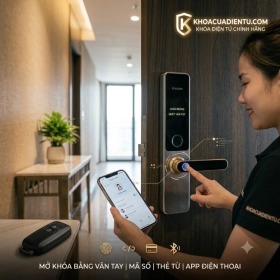 Top 5 Khóa Cửa Vân Tay Kaadas Được Ưa Chuộng Nhất Hiện Nay