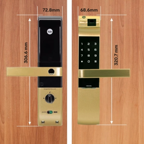 YALE YDM 4109 GOLD